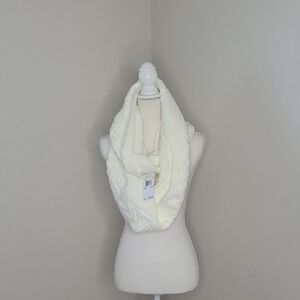 MICHAEL Michael Kors Cream Knit Infinity Scarf